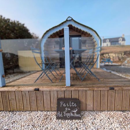 Glamping Pod For 2 Pod Beag Na Haun Eriskay Villa Ngoại thất bức ảnh